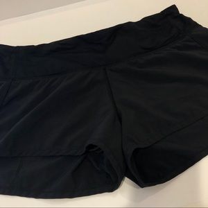 Lululemon black shorts 2.5”